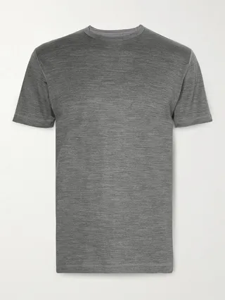Slim-Fit Merino Wool-Jersey T-Shirt