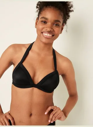 Push-Up Triangle Bikini Top