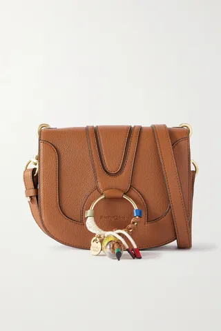 See By Chloé - Hana Mini Textured-leather Shoulder Bag - Brown
