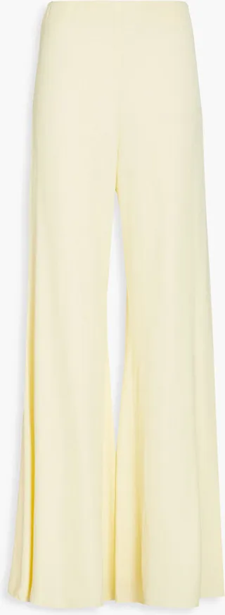 Sigrid cady wide-leg pants