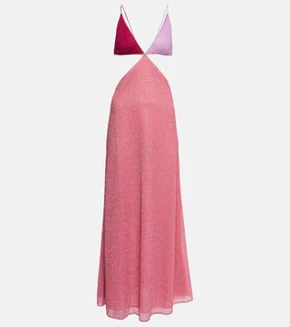 Cut-out maxi dress