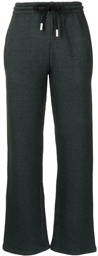 Arrows-motif track pants