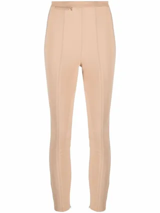 High-Rise Cropped Trousers