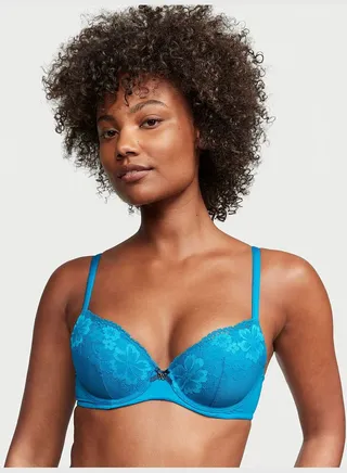 Lightly Lined Lace Demi Bra