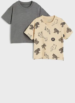Kids 2 Pack Assorted T-Shirt