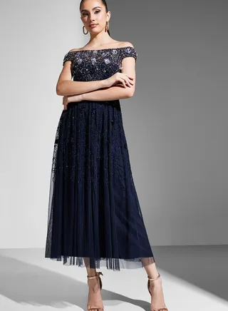 Bardot Embellished Dress