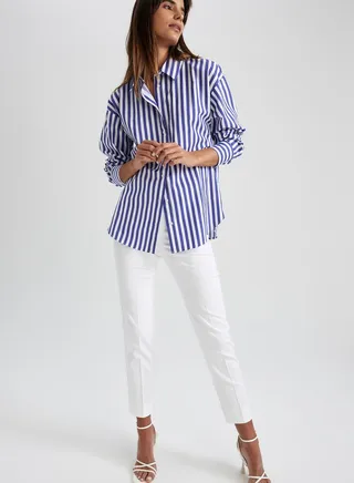 High Waist Skinny Trouser