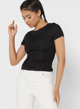 Textured T-Shirt