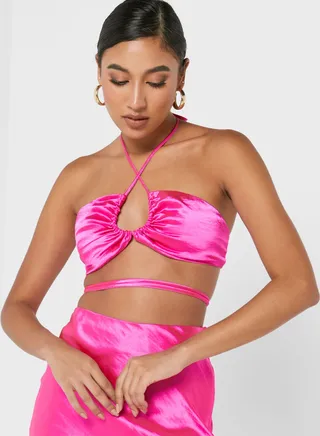 Halter Neck Crop Top