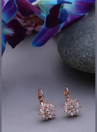 Crystal Shaped Earrings