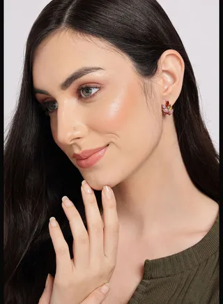 Gold Plated Designer Studs