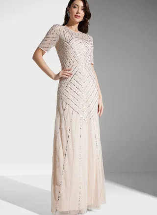 Embellished Maxi Dress