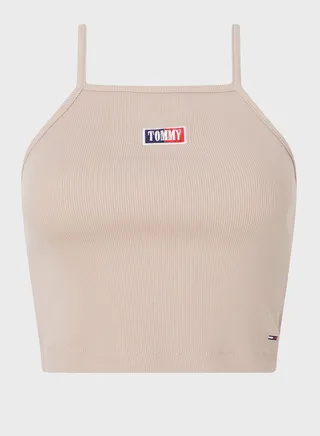 Strappy Logo Crop Top