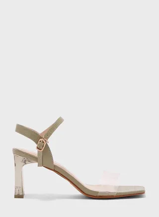 Ankle Strap High Heel Sandals