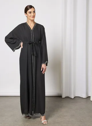 Abaya With Beadwork