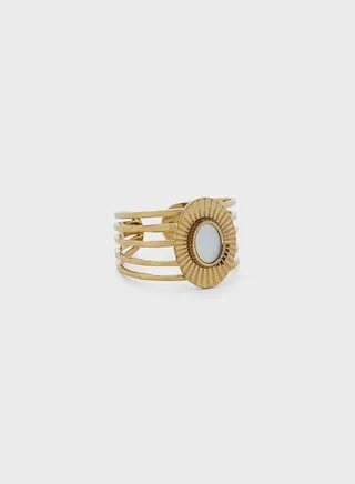 Portia Oval Stone Ring