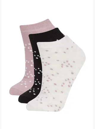 3 Pack Woman Low Cut Socks