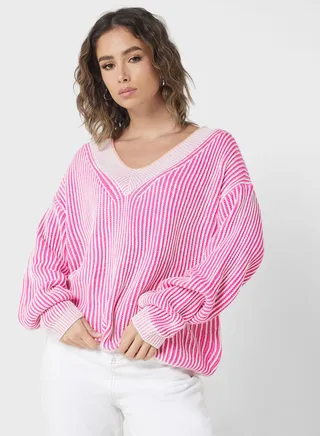 Printed Sweater