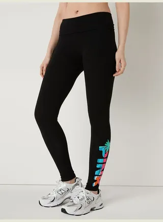 Cotton Foldover Legging in Full Length
