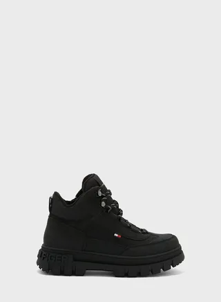 Kids High Top Lace Up Boots