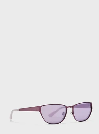 Gradient Mirror Shape Sunglasses