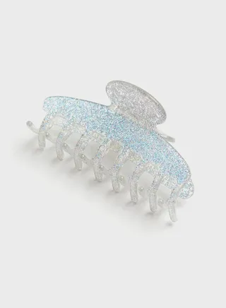 Glittery Hair Claw