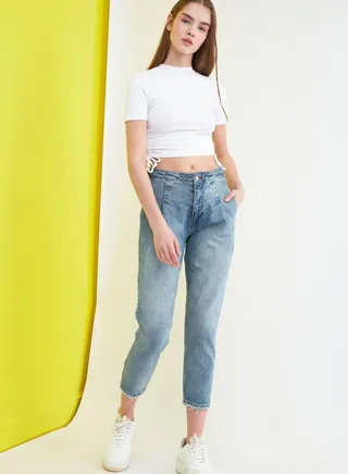 High Waist Mom Jeans