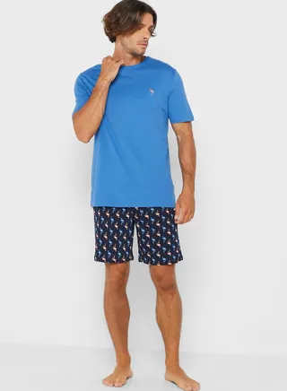 Printed Pyjama Set