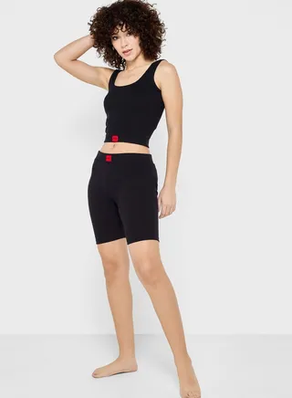 Ribbed Pyjama Shorts