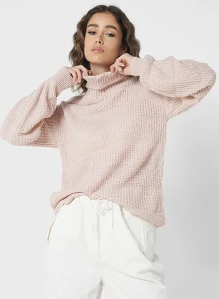 High Neck Sweater