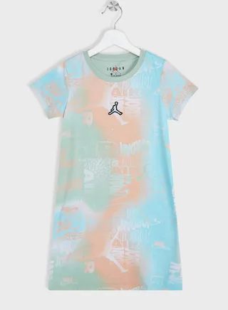 Youth Jordan Essential New Wave Aop Dress