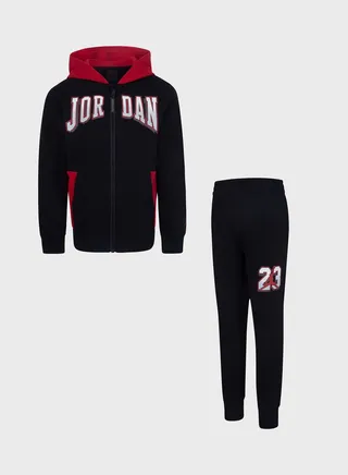 Kids Jordan Jumpman Full-Zip Tracksuit Set