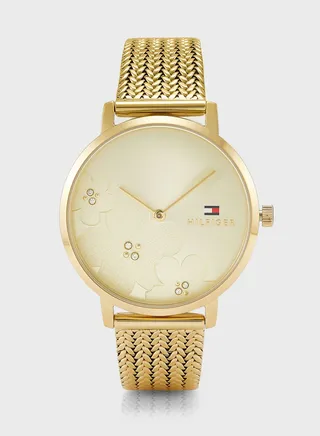 Tea Le Mesh Strap Analog Watch
