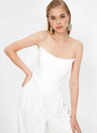 Cropped Knitted Top