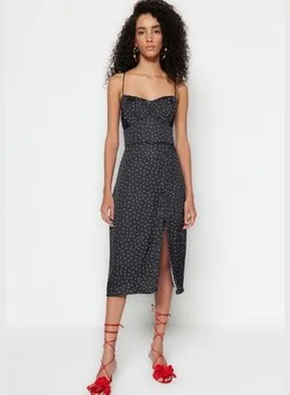 Black Strap Dress TWOSS23EL00188