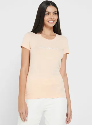 Round Neck Logo T-Shirt