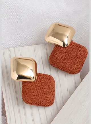 Gold Plated Party Designer Drop Earring For Women