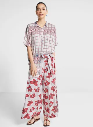 Printed Kurti & Pant Set