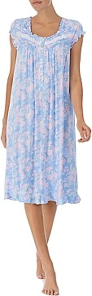 Eileen West Waltz Cap Sleeve Nightgown