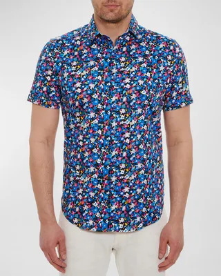 Men's Asteroid Stretch Sport Shirt