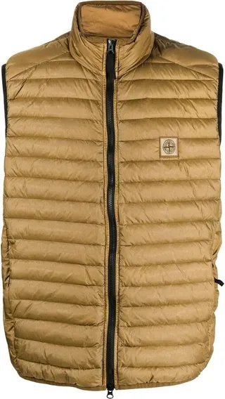 Logo Patch Padded Gilet