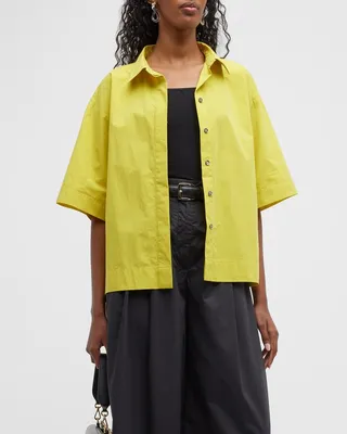 Short-Sleeve Button-Down Shirt
