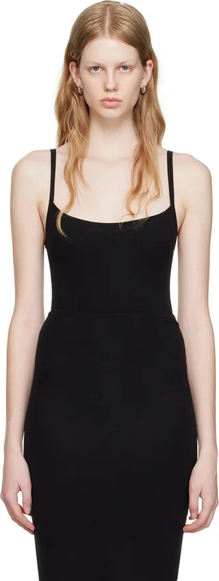 Gil Rodriguez Black Simplest Bodysuit