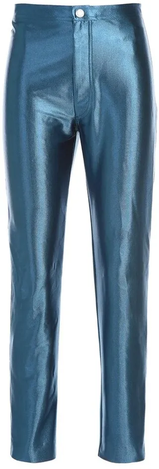 Koché Logo Embroidered Skinny Trousers