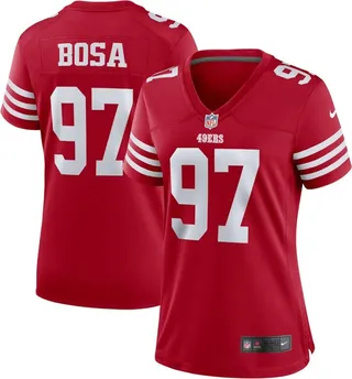 Women's Nike Nick Bosa Scarlet San Francisco 49ers Player Game Jersey