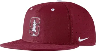 Men's Nike Cardinal Stanford Cardinal Aero True Baseball Performance Fitted Hat