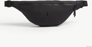 Black Water-resistant Belt bag