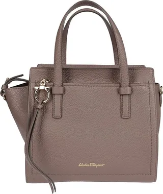 Salvatore Ferragamo Double Handle Small Tote Bag