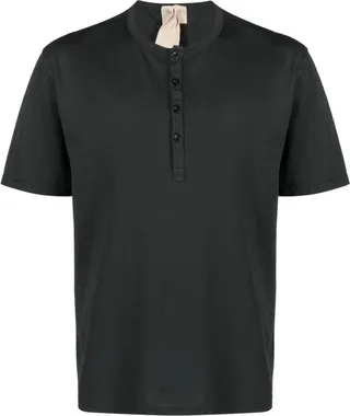 cotton Henley T-shirt