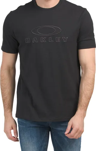 Embroidered Bark Logo Tee